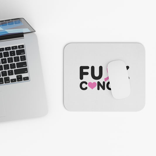 F#CK Cancer, Empowering Mouse Pad, Support Cancer Awareness, Gift for Fighters & Survivors, Desk Accessory, Home Office Decor, Inspirational Item